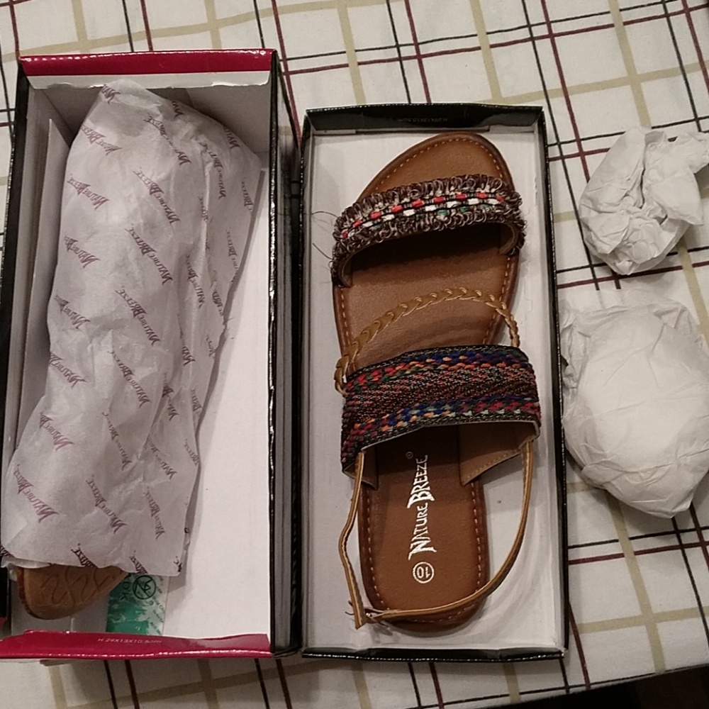 New Nature Breeze sandals 10